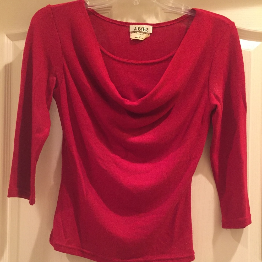 Burgundy Sweater